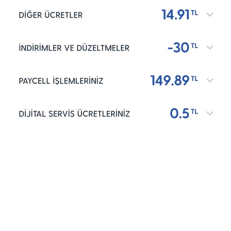 Turkcell Paycell Fatura Yansıt Bedeli