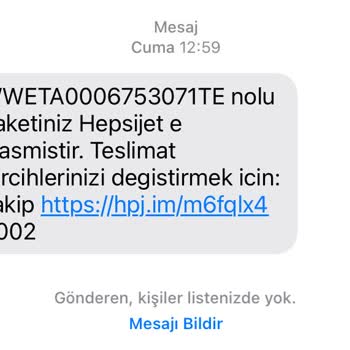 Temu Hepsijet Kargo Teslimatı Sorunu