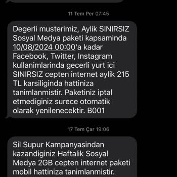 Türk Telekom Sınırsız İnternet Mağduriyeti