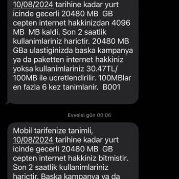 Türk Telekom Sınırsız İnternet Mağduriyeti