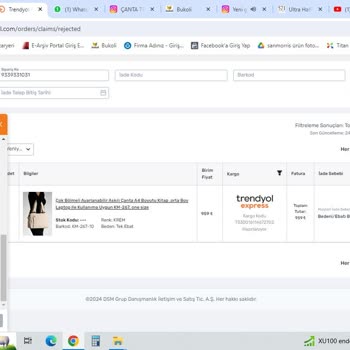 Trendyol İade Tutarımı İade Etmiyor