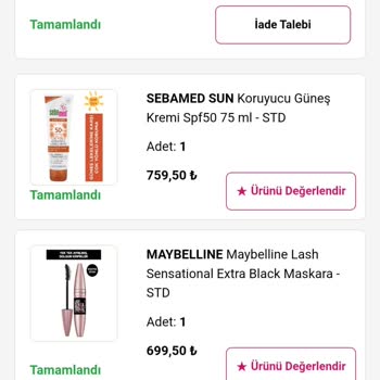 Eveshop.com İadem Gerçekleşmedi