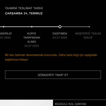 Zara Kargo Şirketi Ürünümü Göndermiyor