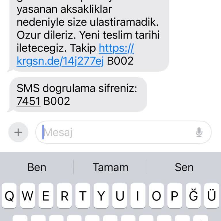 Kargom Sende Şirketi Bilerek Kargomu Teslim Etmedi