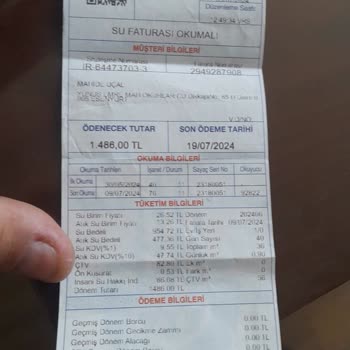 İSKİ Faturamı Düzelt.