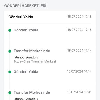 Trendyol Express Kargo Gecikmesi Teslimat