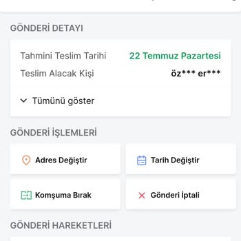 Trendyol Express Kargo Gecikmesi Teslimat