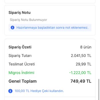 Migros Alışveriş Pişmanlığı Tüm Ürünlerim Çöp Oldu