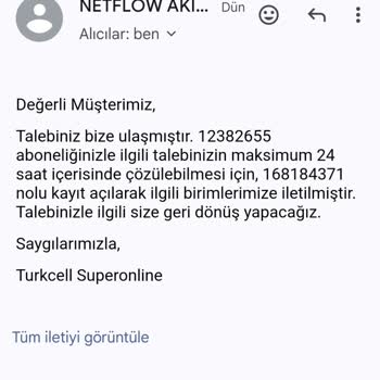 Turkcell Superonline Tarife Değişikliği Ve Müşteri Hizmetleri Sorunu