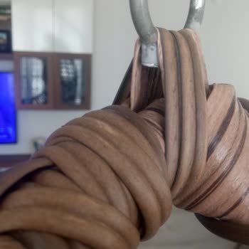 Koçtaş Datça Tek Kişilik Rattan Bahçe Balkon Salıncağı Koptu