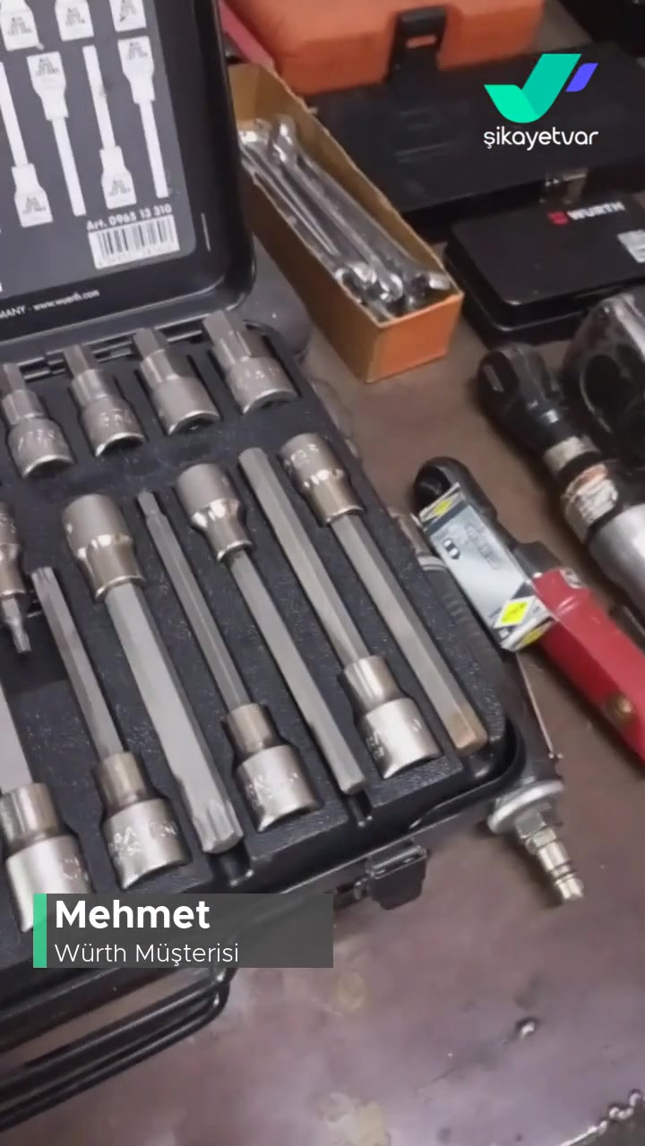 Würth Takım Seti videonun kapak resmi