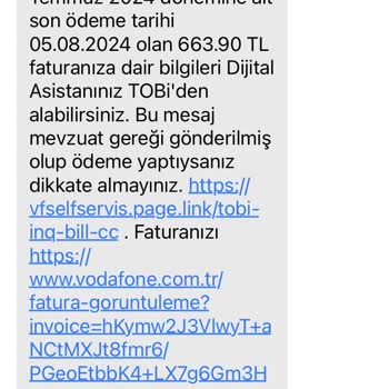 Vodafone'NUN Faturama Bilgilendirme Yapmadan 491.2 TL Zam Yapması!