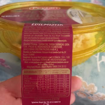 Peysan Peynir Helvası Şikayeti