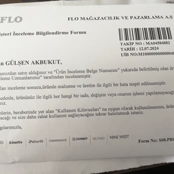 FLO Ayakkabı FLO Dan Aldığım Nike Ayakkabı Daha 4 Ay Olmadan Yırtıldı!