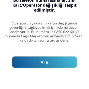 Paycell Sim Bloke Kaldırılması