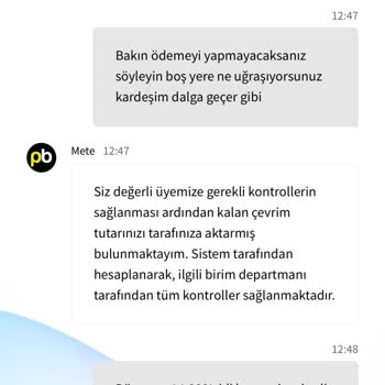 Palacebet Ödememi Yapmıyor Ve Dalga Geçer Gibi Sürekli Uğraştırıyor