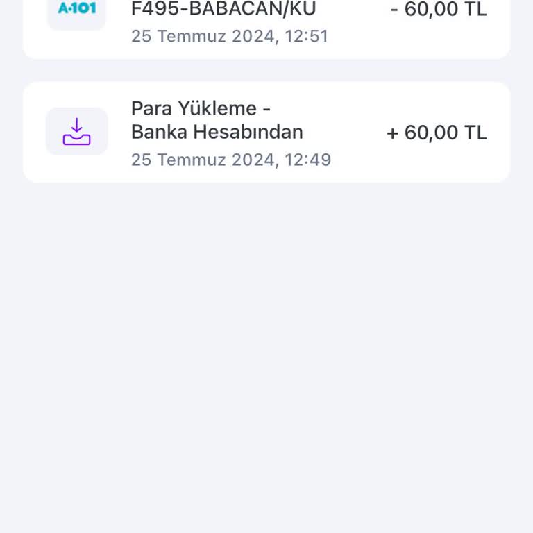 A101 Hadi Kart %3 İade Vermiyor