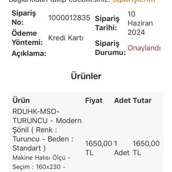 Reydeko Halı Reydeko Siparişlerim Gelmedi