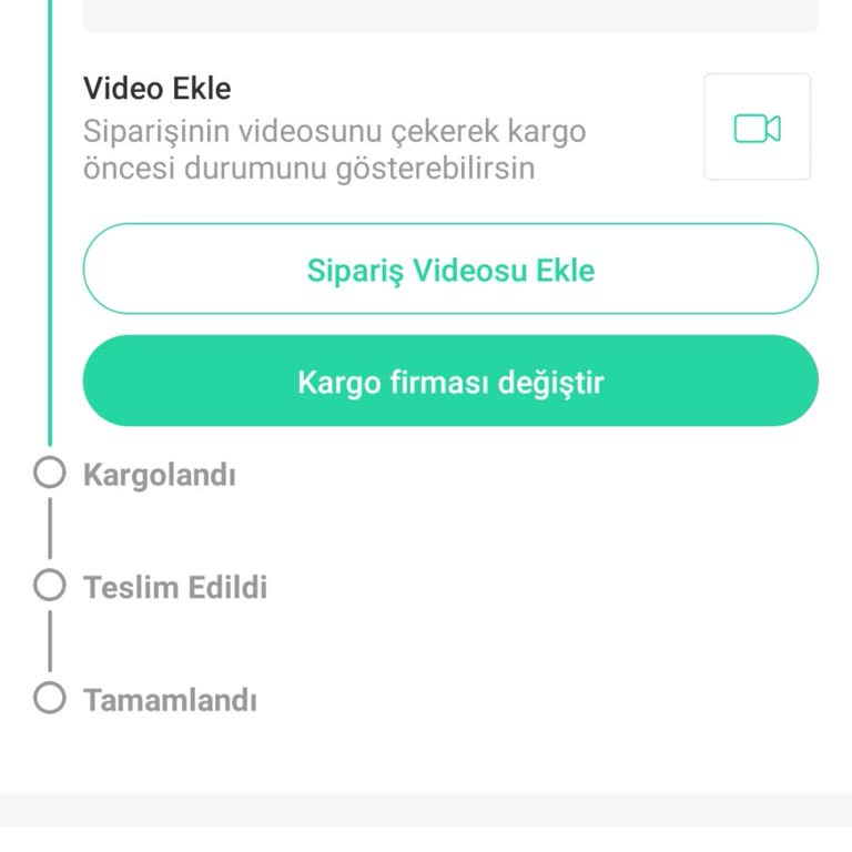 Aras Kargo Ürünüm Kargoda Kaldı