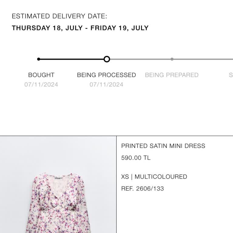 Zara Online Siparişi 2 Haftadır Kargolamıyor