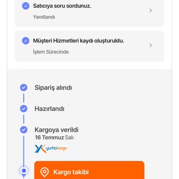 Hepsiburada Bugün Teslim Alacağım Ürünümün Kargo Durumu!