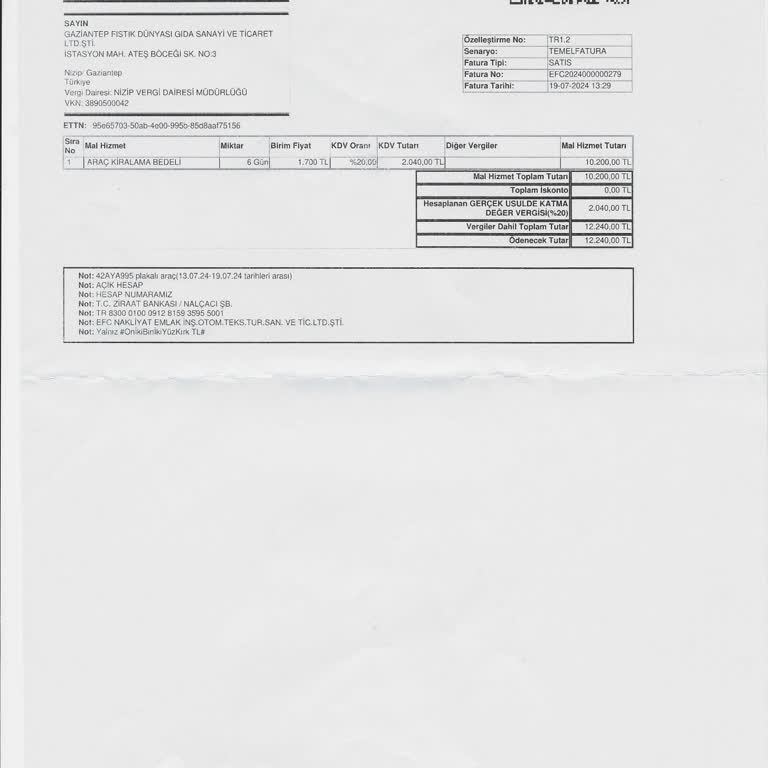 Ford Hasar Parça Tedarik Süreci Ve Araç Tedarik Edilmedi