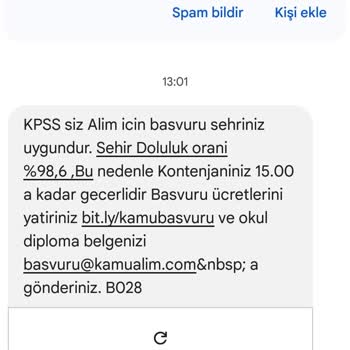 Kariyer Adam Ödeme İadesi Ve Bilgi Güvenliği Konusunda Yardım Talebi