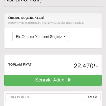 SSC Turla Erken Aldığım Turun Fiyatında Sonradan İndirim Uygulanıyor