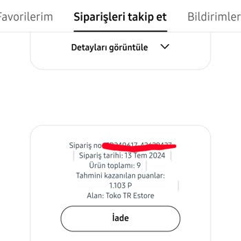 Samsung Shop Aldığım Ürünlerimi Göndermiyor