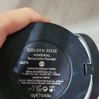 Golden Rose Pudra Pişmanlığı Ve Müşteri Hizmetleri Cevap Vermiyor