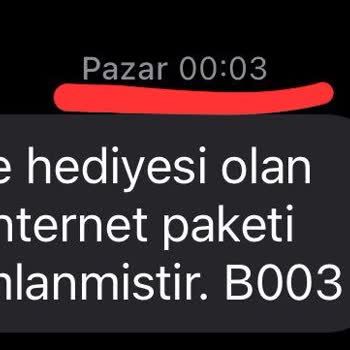 Vodafone İnternet Aşım Hatası