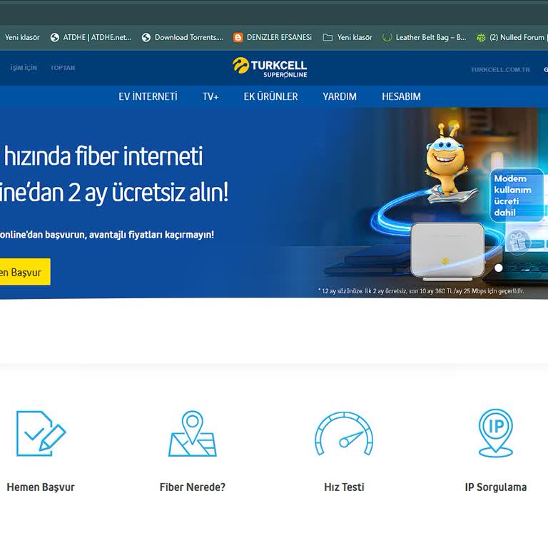 Turkcell Online Başvuru Kampanyasında Sorun