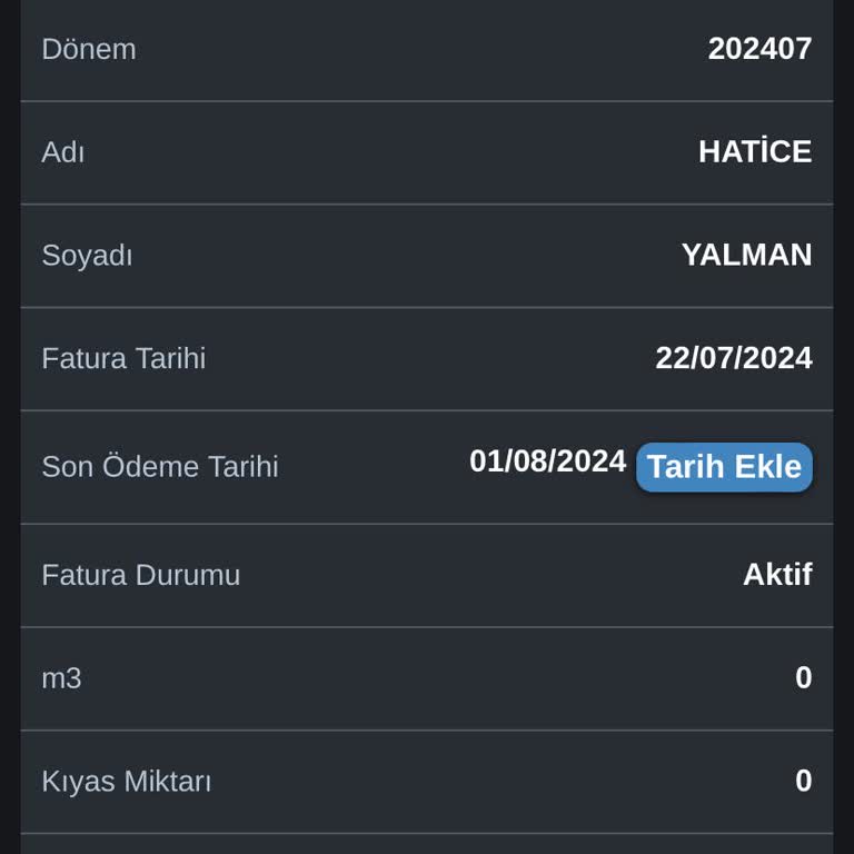İBB - İstanbul Büyükşehir Belediyesi Su Faturası İtiraz