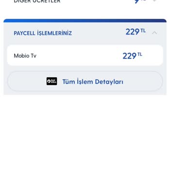 Paycell Üzerinden Mobio TV'ye Haberim Olamadan Başlatılan Üyelik