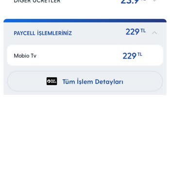 Paycell Üzerinden Mobio TV'ye Haberim Olamadan Başlatılan Üyelik