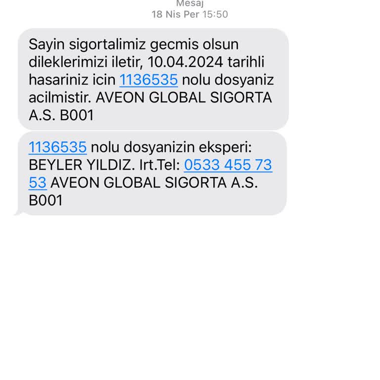 Aveon Global Sigorta Mağdur Ediliyorum. 7-10 Gün Denilen Ödeme 45 Gün Sonraya Atıldı.