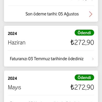 Vodafone Fazla Fatura Kesilmesi