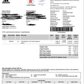 Adidas Tüketici Hakem Heyeti Kararını Uygulamıyor