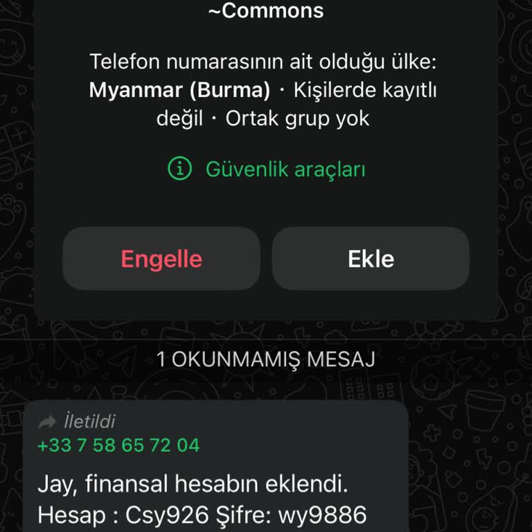 WhatsApp Mesajı D
