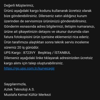 UPS Türkiye Kurye Tarafından Kaybedilen Kargo