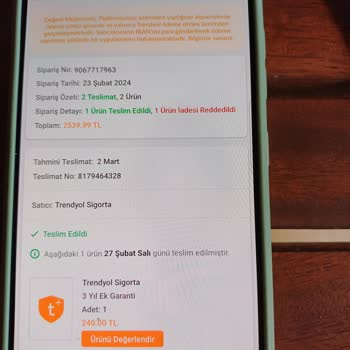 Trendyol Ve Miell Firmasının Verdiği Hizmet!