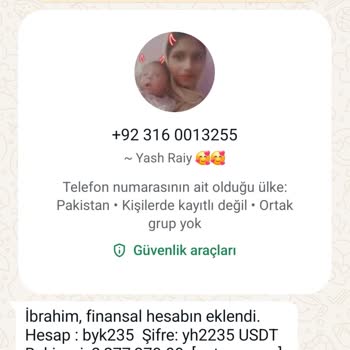 WhatsApp Yanlış Numara Ve Bilgilerle Gelen Mesaj Hakkında Şikayet