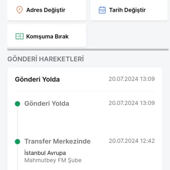 Trendyol Express Tarafından Teslim Edilmeyen Kargo