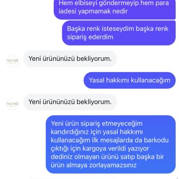 Vakronline Elbise Gönderimi Yapmadı Para İadesi De Yapmıyor