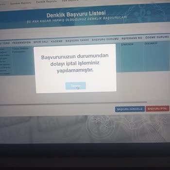 Gençlik ve Spor Bakanlığı Voleybol Denklik İptali