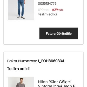 Mavi Firması Ürün Ve İade Yapmadı. 2 Temmuzdan Beri Param Ve Ürün Yok