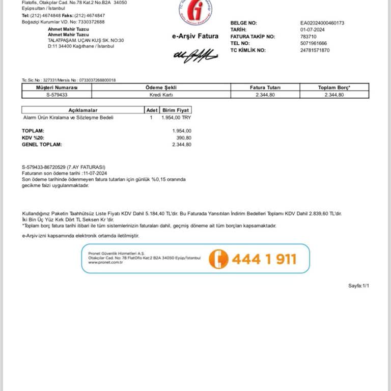 Pronet Şüpheli Sorular, Sözleşme İptal Etmeme.