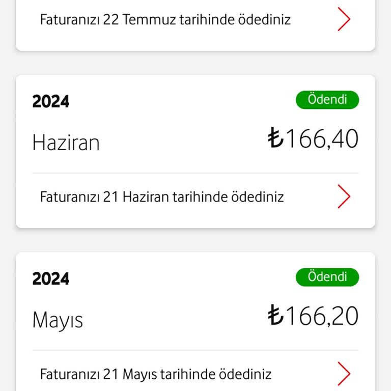 Vodafone 3 Kata Yakın Tarife Artışı