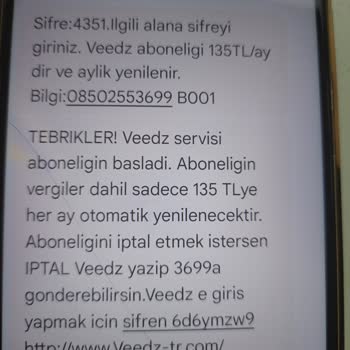 Veedz-tr.com Veedz Servis Mağduriyeti