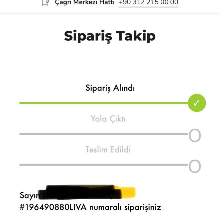 Liva Pastanesi (livapastacilik.com) Liva Online Alışveriş 7 Saattir Teslim Edilmedi.
